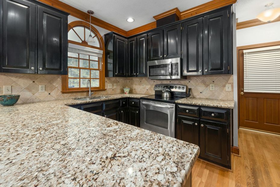 Remodeled kitchen